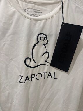Discovery by ECOALF kids’ performance T-shirt, featuring the Capotal monkey grap